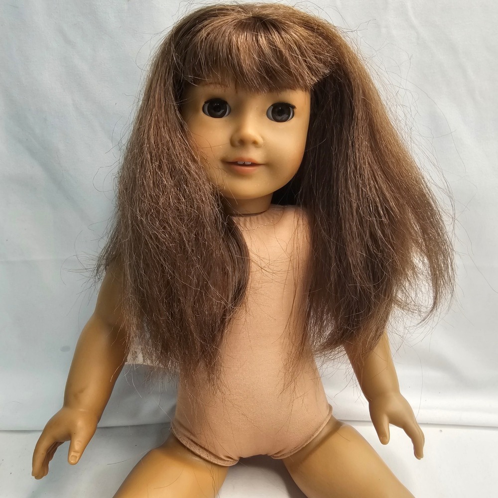 American Girl Truly Me #13 Doll Brown Hair Brown Eyes Bangs TLC 18"